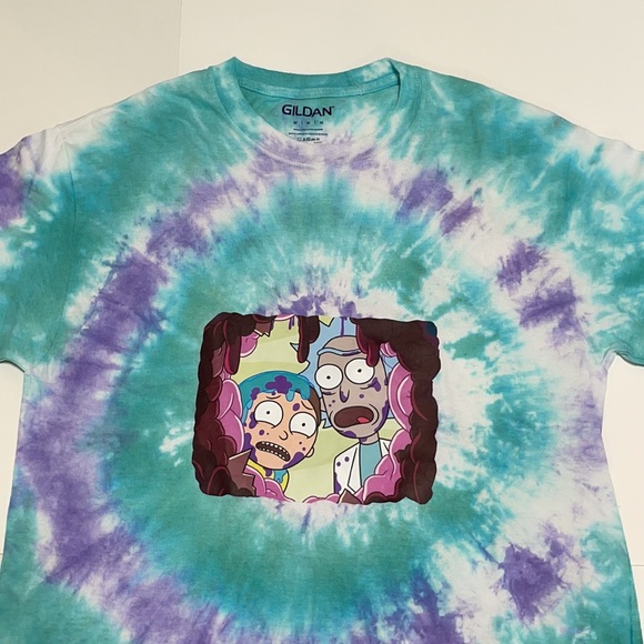 Handmade Rick & Morty T Shirt Men’s M - Picture 2 of 4